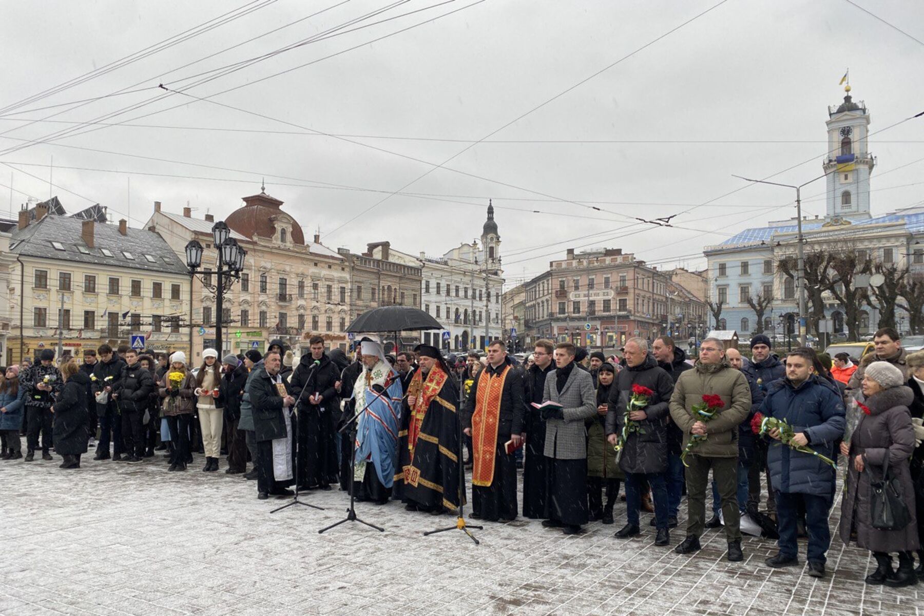 У Чернівцях вшанували пам'ять героїв Крут